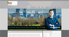 Desktop Screenshot of joncolehomes.com